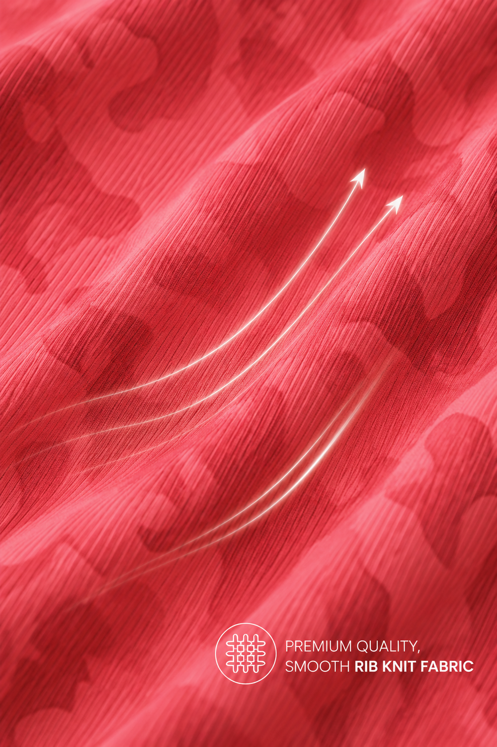 City Fit Drawstring Short Shorts - Strawberry Red