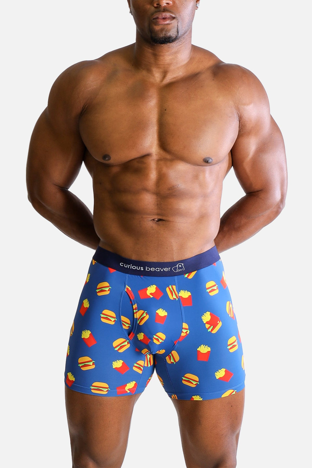 Men's Boxer Briefs - Burgers