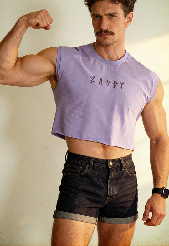 Escapism Muscle-Fit Crop Tank - Zaddy