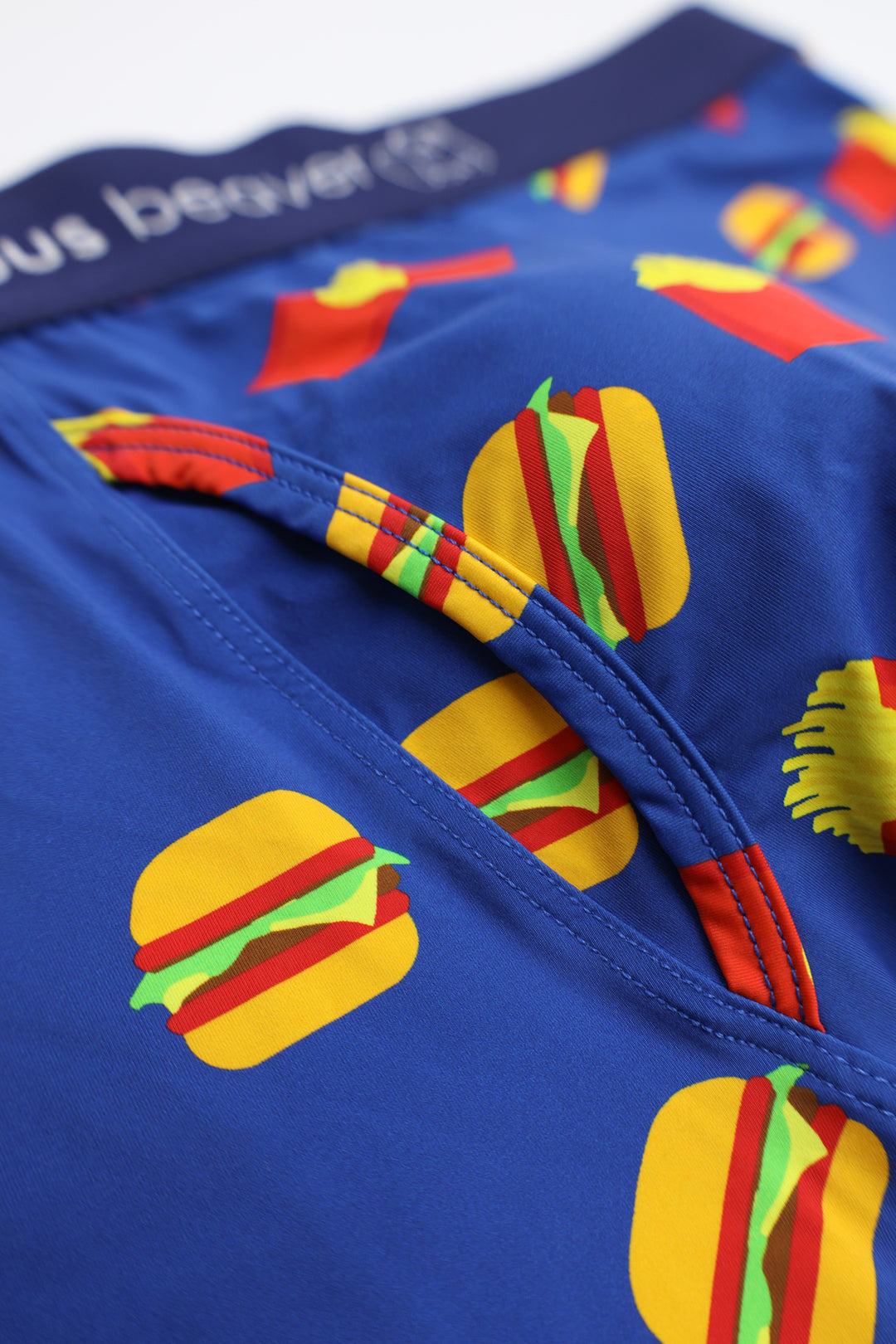 Men's Boxer Briefs - Burgers