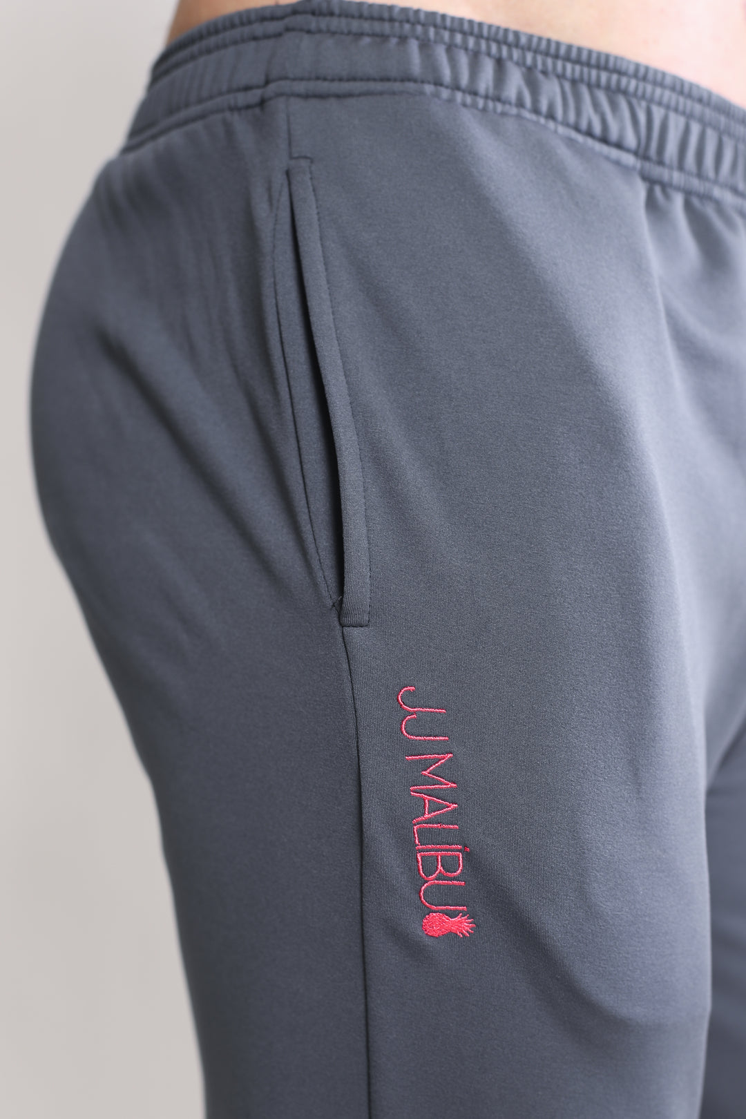 Peek-A-Boo Joggers - Dark Grey