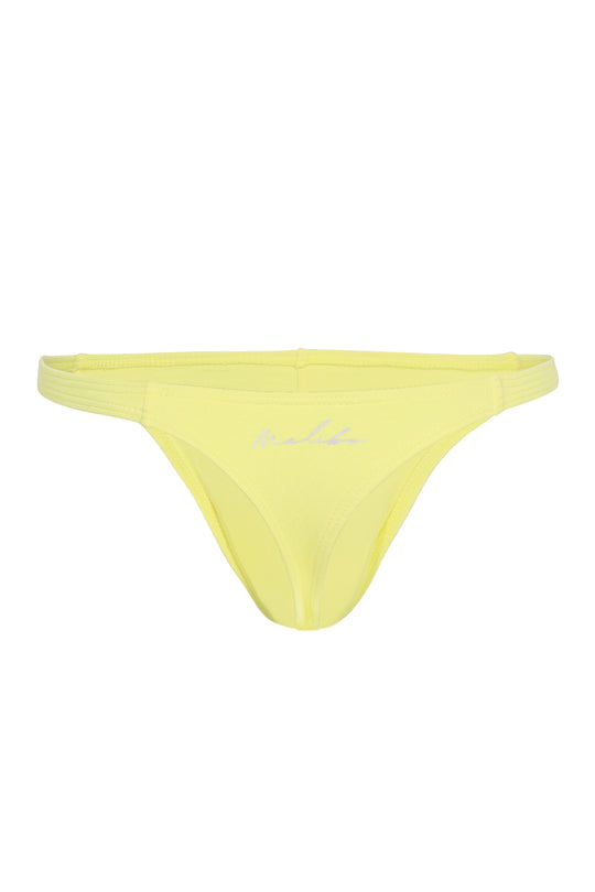 Cheeky Classic G-String Thong - Lemon Yellow