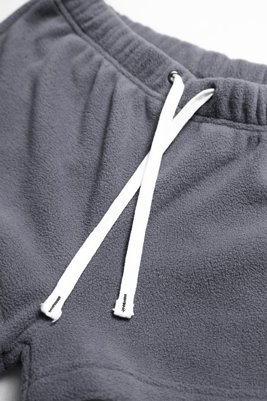 Luxe Plush Fleece 2" Short Shorts - Grey