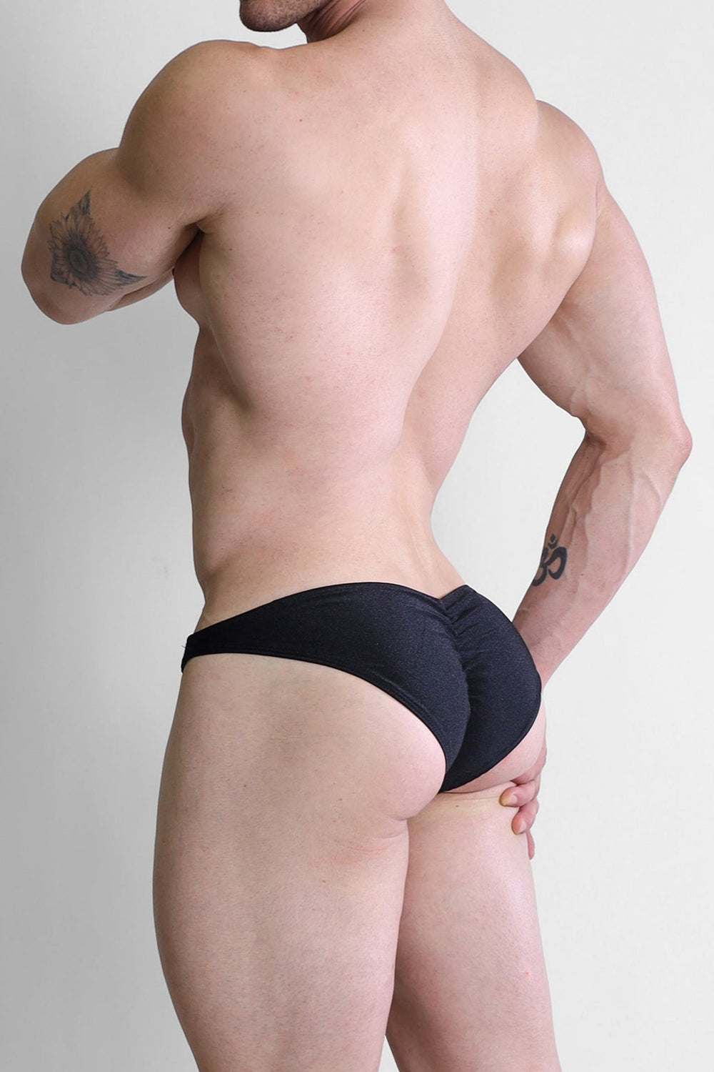 Dynamic Classic Scrunch-Butt Brief - Jet Black