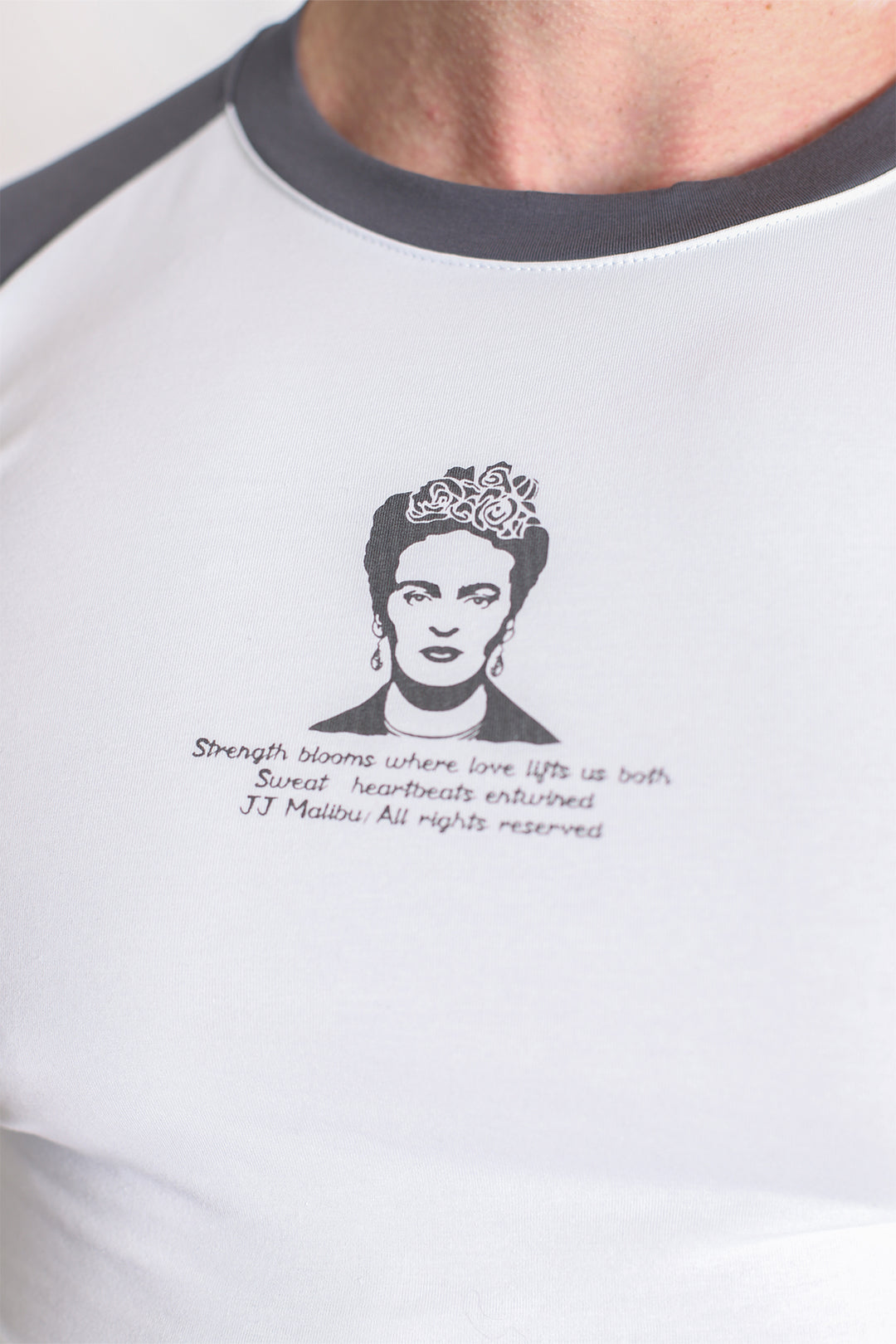 Muscle-Fit Crop Tee - Rebel Bloom