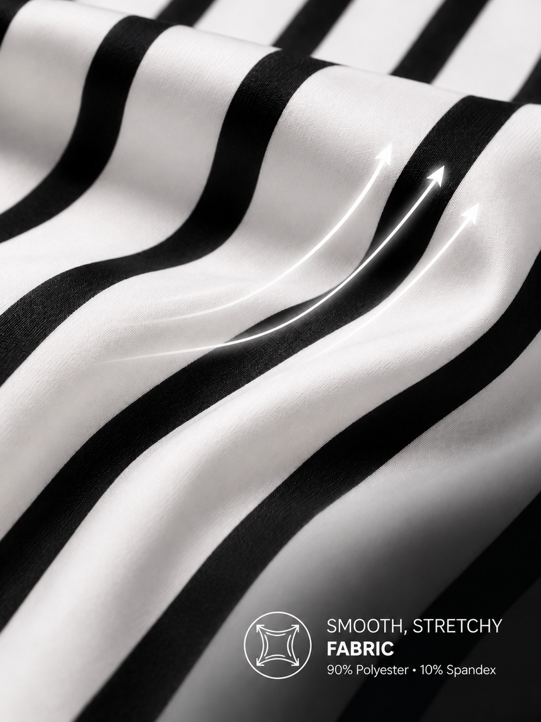 Stretch-It 2" Athletic Short Shorts - White Stripes