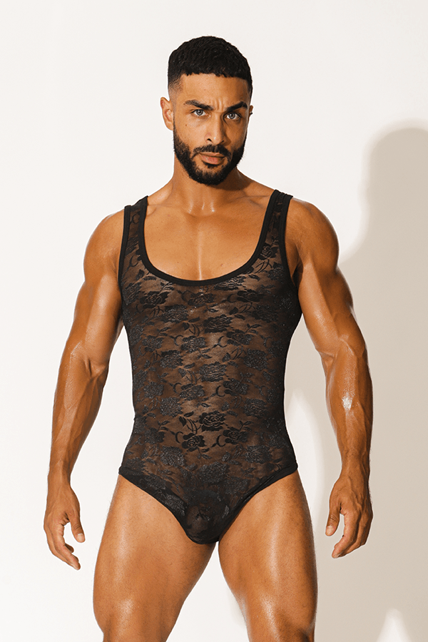 Kiss It Better Lace Bodysuit - Black - JJ Malibu 