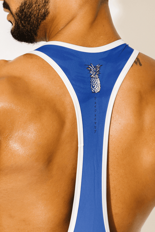 Join The Team Boxer Brief Singlet - Blue - JJ Malibu 